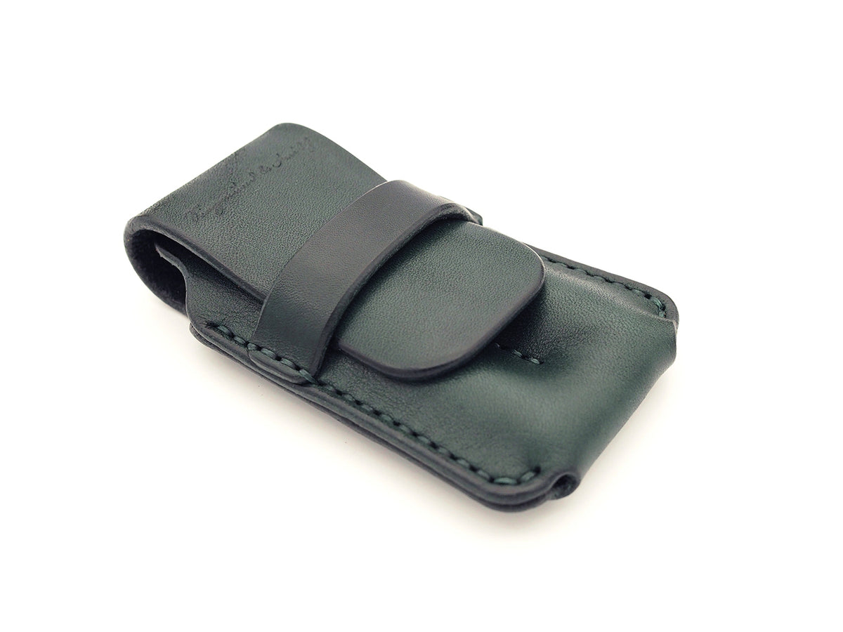 Stiftetui für 2 Pocketpens - dunkelgrün
